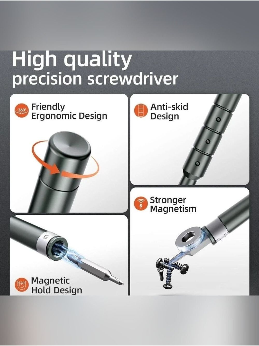 JOREST 52 IN 1 Small Precision Screwdriver Set - Picture 2 of 6